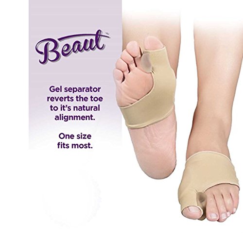 Bunion Corrector Splint and Pads Relief Kit - Hammer Toe and Hallux Valgus Pain Relief Sleeves – 8Pc. Bunion Care for Big Toe Joint Pain - Men and Women – Toe Separator, Straightener, Spacer, Spreader