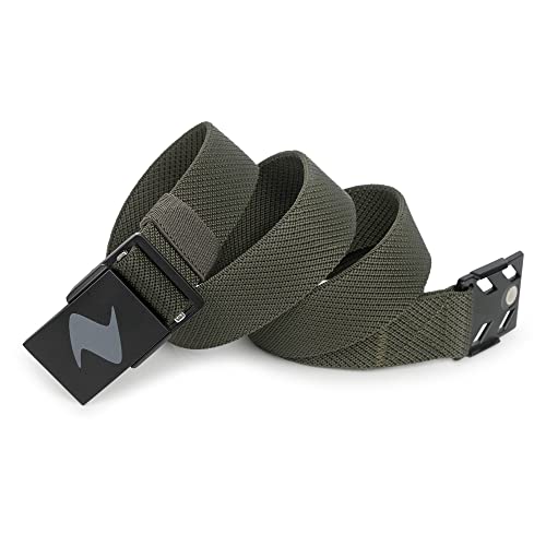 Tactical Golf Belt for Men, Stretch Nylon Belts for Jeans with Magnetic Buckle2