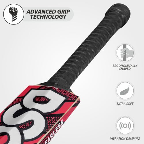 Image of DSC Intense Spirit Kashmir Willow Cricket Bat ( Size: Short Handle, Ball type : Leather Ball, Playing Style : All-Round )