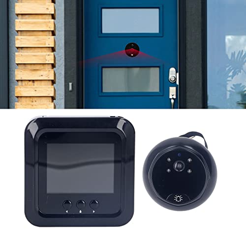Visor de Porta Digital de 2,4 Pol Olho Mágico da Porta 0,3 MP Câmera de ângulo Amplo de 120 ° Olho M