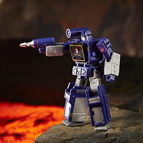 Transformers Toys Generations War for Cybertron: Kingdom Core Class WFC-K21 Soundwave Action Figure - Kids Ages 8 and Up, 3.5-inch - Image 5