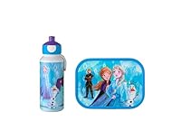 Mepal - Lunch-Set Campus - Lunch-Set für Kinder mit Pop-up Trinkflasche & Lunch Box - Lunch-Set für die Schule oder unterwegs - Spülmaschinenfest & BPA-frei - 400 ml + 750 ml - Frozen 2