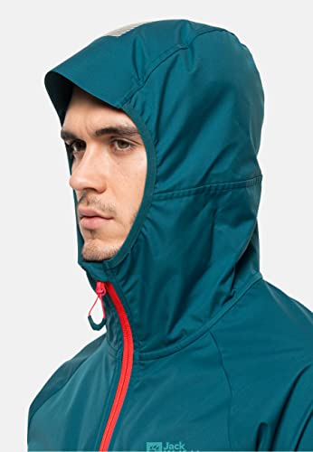 Jack Wolfskin Herren Softshelljacke Blau L – Ansicht 3
