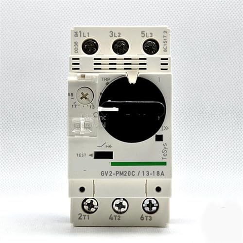 Disjoncteur de moteur magnétique GV2-PM20C 13-18A 3P à bouton pour protection électrique trifonction