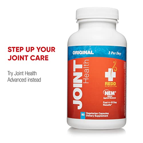 Redd Remedies, Joint Health Original, Fast-Acting Comfort With Collagen And Hyaluronic Acid, 90 Capsules #TOP6