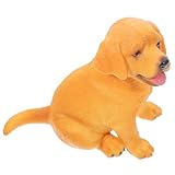 labrador golden retriever cachorro precio Modelo de animales de simulación: esta hermosa y detallada figura de perro vale la pena coleccionarla, decorar estanterías, escritorios y habitaciones, juguetes para cachorros