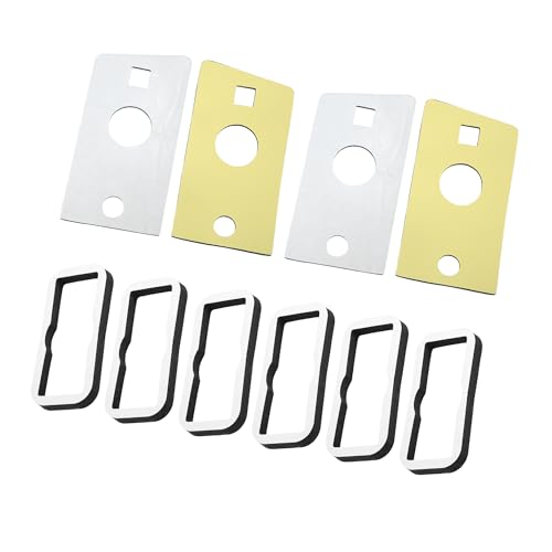 TUCKBOLD 1Set Roof Cab Marker Light Gasket Clearance Running Lights Seal Kit for Hummer Front Rear Cab Clearance Lights Running Lamp Waterproof Cushion Double Self-Adhesive Automotive Parts