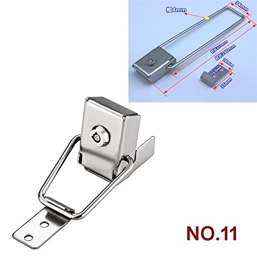 Moraillon de fermeture JA9 en acier inoxydable 304 pour vitrine - 3