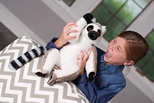 Wild Republic 10948 Ringschwänziger Lemur Cuddlekins, 30 cm – Bild 6