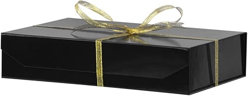 5 cajas de regalo rosas de 9.5 x 7 x 4 pulgadas, caja de regalo resistente con tapa para embalaje de regalo, cajas de almacenamiento plegables con