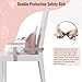 UBRAVOO Baby Booster Seats, Portable High Chairs for Babies and Toddlers, HighChair for Baby from 6 Months to 3 Years, Sitting Up to 15 kg (Pink)