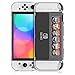 Produktbild Switch Case für Nintendo Switch OLED Modell, Switch JoyCon Schutzhülle Case mit 6 Spielkarten Speicherplätzen, Anti-Rutsch Portable Crystal Clear Cover Case für Switch OLED Konsole & für Joy-Con