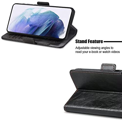 EasyShow Case Compatible with Motorola Moto G14 Case, Motorola Moto G14 Splicing Wallet Case with Card Slots - Image 3