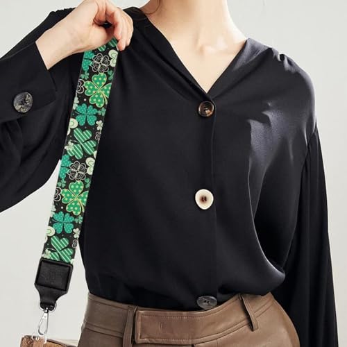 Image of Adjustable Purse Strap Replacement, Wide Shoulder Canvas Bag Strap, Crossbody Handbag Strap