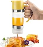 Facile à nettoyer et à remplir : Le distributeur de sirop est doté d'un couvercle et d'un bouchon de fond amovibles pour faciliter le nettoyage et le remplissage. La large ouverture permet de verser et de nettoyer facilement, tandis que la bouteille en verre lavable au lave-vaisselle garantit un entretien facile.