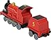 Thomas & Friends by Fisher-Price, Large Push-Along Die-Cast James Engine & Cargo Car from The Classic & All Engines Go Series