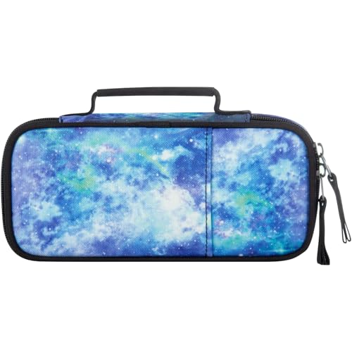 Image of Choco Mocha Sky Pencil Case for Boys, Soft Pencil Case Kids Pencils Pouch for Kindergarten Boys, Blue