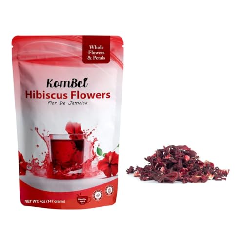 KomBei Premium Hibiscus Loose Leaf Tea