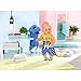 BABY born Bath Deluxe Bademantel 43cm - Puppenkleidung für 43 cm Puppen, Bade-Set in blau gelb bestehend aus Bademantel, Shirt, Shorts und Badelatschen 832011, Zapf Creation
