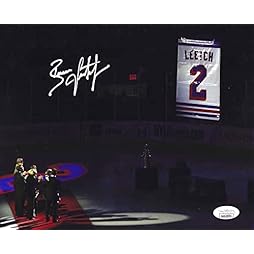 New York Rangers Brian Leetch Autographed 8x10 photo