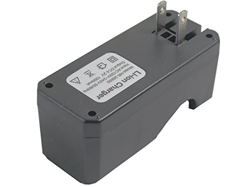 BTBAI Battery Charger AC Wall Single Universal for 3.6/3.7v li-ion 26650 22650 Rechargeable Battery s1a