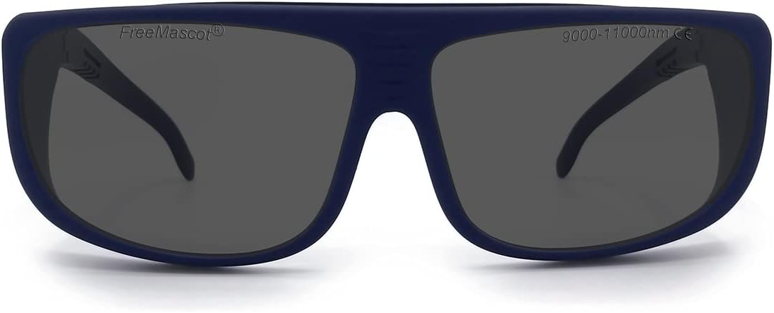 FreeMascot Professional OD 4+ 10600nm Safety Glasses For CO2 Laser Cutting Engraving Machine (Frame Style 5)