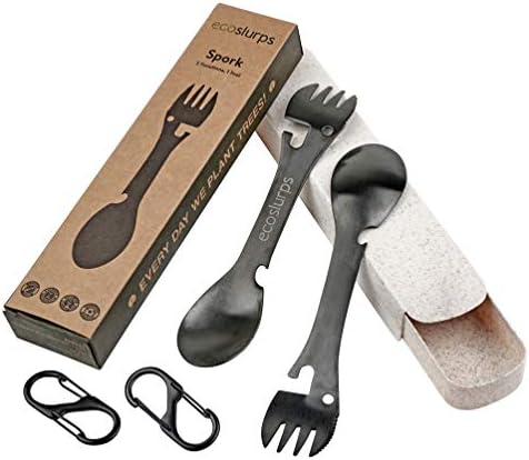 Ecoslurps Spork cubertería camping - Almuerza mientras viajas con...