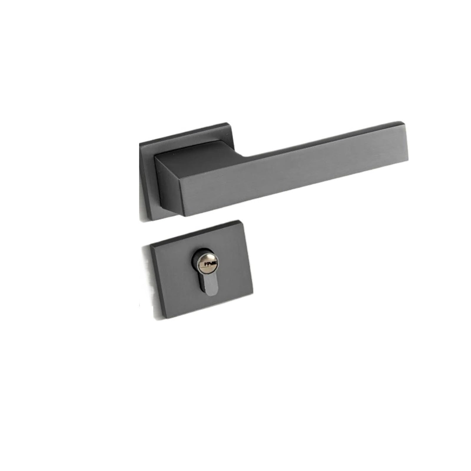BSAXITHZB Door Handle Lock Silent Door with Key(Set A_72MM)