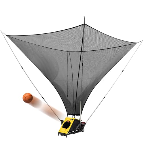 Efficraft Automatic Basketball Shooting Machine, Dual - Power Rechargeable/Plug - in Shooting...