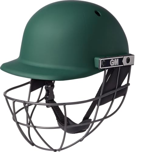 Casque de cricket Maestro Junior vert unisexe pour jeune batteur