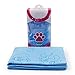 Produktbild LXQ Super-saugfähiges Wildleder-Handtuch Schnelltrocknendes, umweltfreundliches, weiches, multifunktionales Haustier- und Hundetuch Großes, saugfähiges Handtuch aus Hirschleder,Blau
