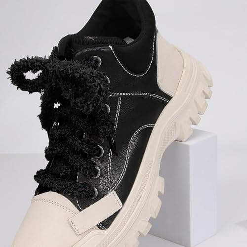 arrderly Lot de 3 Paires de Lacets en Peluche, Lacets Universels de Rechange Résistants à La Déchirure, pour baskets, chaussures athlétiques, patins à roulettes – vue 5