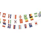 クリアストーン(Clearstone) 応援グッズ 万国旗バナー 8.5m ユニセックス ホワイト