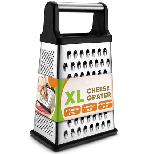 Rallador Profesional de Queso Acero Inoxidable XL 4 Caras miniatura 1