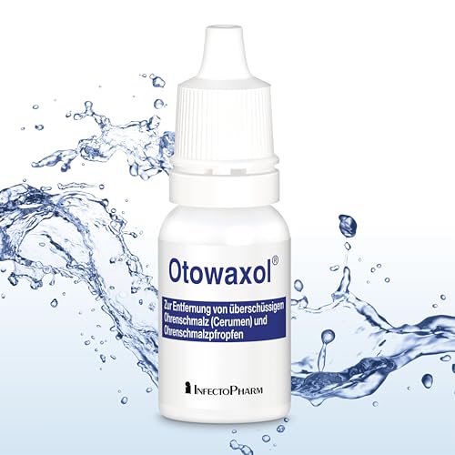 OTOWAXOL Sine Lösung, 10 ml – Ohrenschmalz Entferner | Ohrentropfen zur sanften Ohrenreinigung Ergänzungspackung | Ohrenreiniger für Erwachsene & Kinder – Ohrenschmalz entfernen leicht gemacht