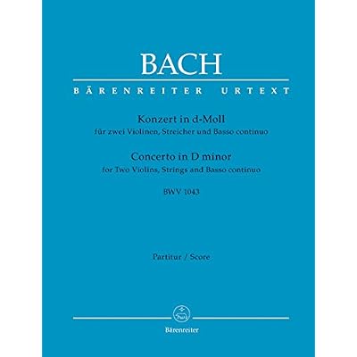 Double Concerto for Two Violins in D minor BWV 1043