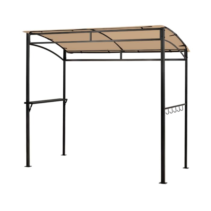 Garden Winds Custom Fit Replacement Canopy Top Cover Compatible with The Tangkula 7' Am3278Hm, Am3277Hm, Op70381 Grill Gazebo - Upgraded Performance RipLock 350 Fabric - Measures 84.5" L x 53.5" W