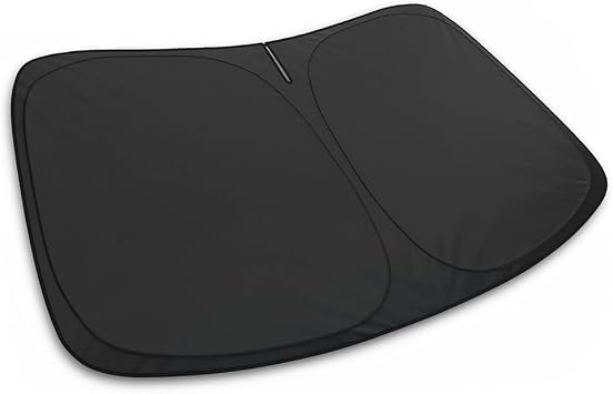Car Windscreen Sun Shade Compatible for Kia Sorento IV III II I MQ4/UM/XM/JC 2003-2024, Foldable Car Sun Shade Windshield, Automotive Accessories for Summer Heat,Black-Normal