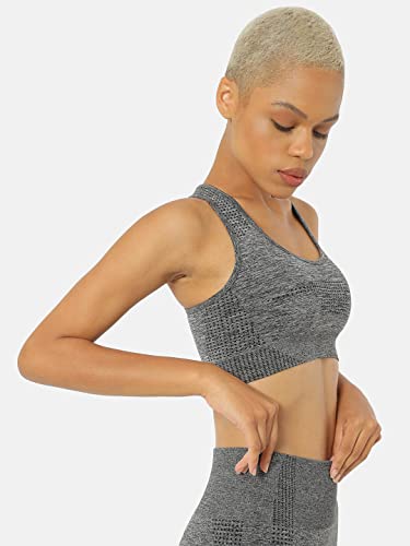 Image of CULT CultSport | Women's Slip-On Sports Bra | Seamless Technology Full-Coverage Sports Bra | Racerback Medium-Impact