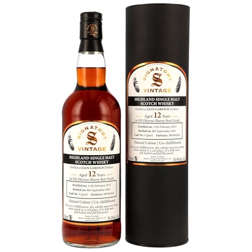 Glen Garioch 2013 Signatory Vintage Cask Strength Single Malt Whisky 12 Jahre alt (1x0,7l)