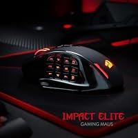 Redragon M913 Impact Elite Kabellose MMO Maus RGB 16000 DPI – Ansicht 8