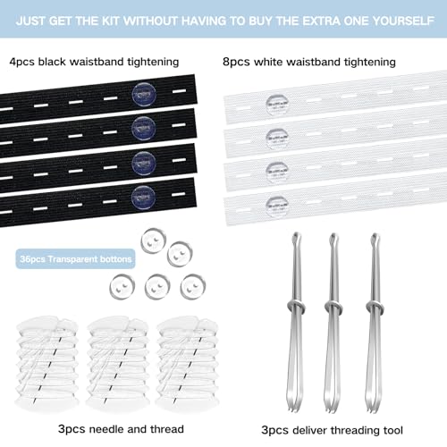 12Pcs Pant Waist Tightener for Jeans, Jean Button Waist Tightener Suitable for Women Men Children2