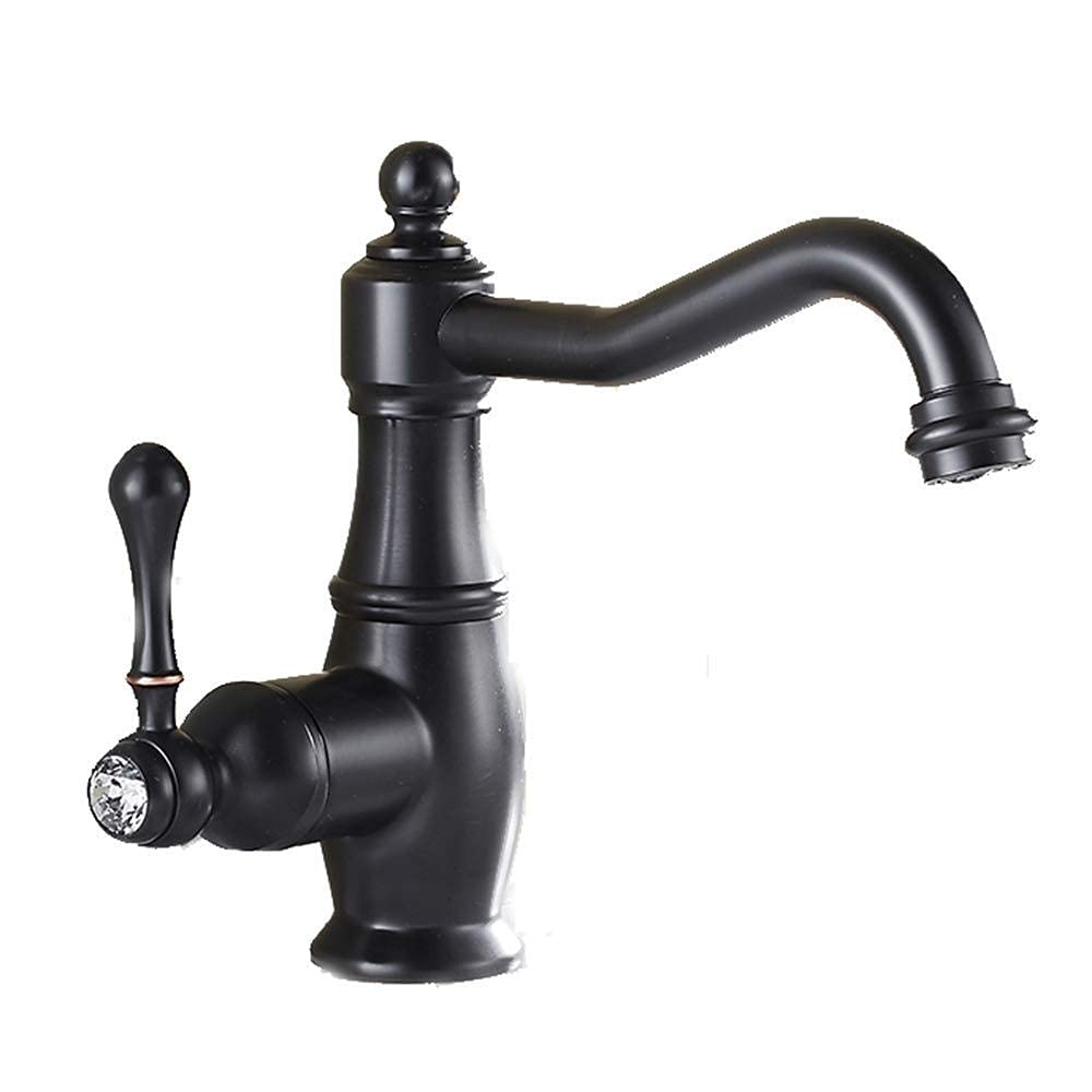 Robinet de lavabo carré sans fuite avec cartouche mécanique et corps antirouille