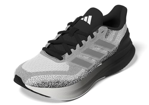 adidas Ultrarun 5 Sneaker, White/Black/Black, 5 US Unisex Big Kid