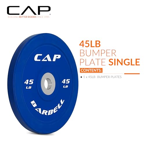 Image of CAP Barbell Rubber Olympic Bumper Plate | Multiple Options /Colors