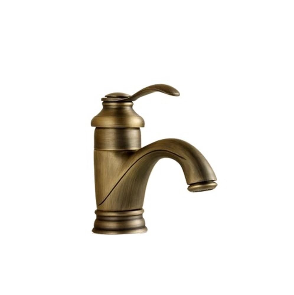 Robinet mitigeur en laiton antique de salle de bains pour remplacer un robinet fuyard