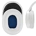 Geekria Earpad Replacement for Skullcandy Crusher Wireless Headphone Ear Pad for Skullcandy Hesh 3 Wireless Ear Cushion Ear Cups Ear Cover Earpads Repair Parts (White)
