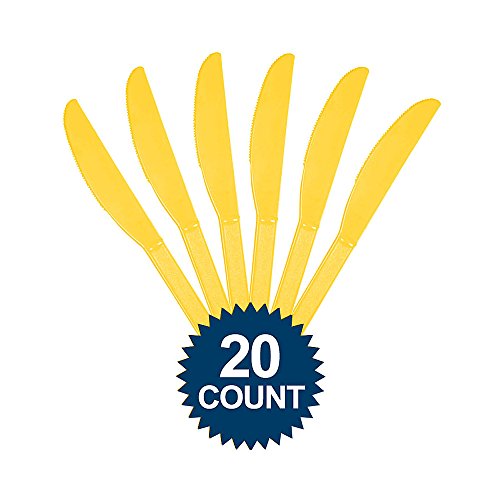 Yellow Sunshine Premium Quality Knives 24ct