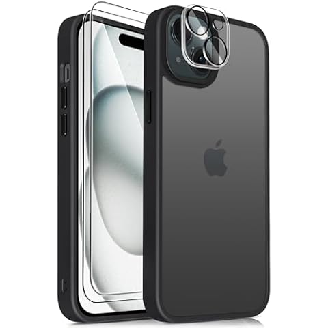 Mootobo iPhone 15 Case with Protectors Cover