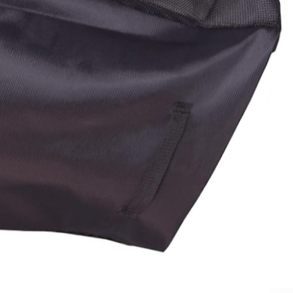 Auffangtasche für 586100408, 587100409, 53,3 cm Rasenmäher Grasbeutel, robustes Rasenmäher-Zubehör, große Kapazität, Clipping-Halter, einfache Einrichtung, schwarzes Ersatzteil für die Gartenpflege im